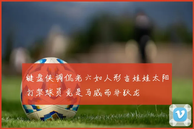 键盘侠调侃老六如人形吉娃娃太阳打架球员竟是马威而非狄龙